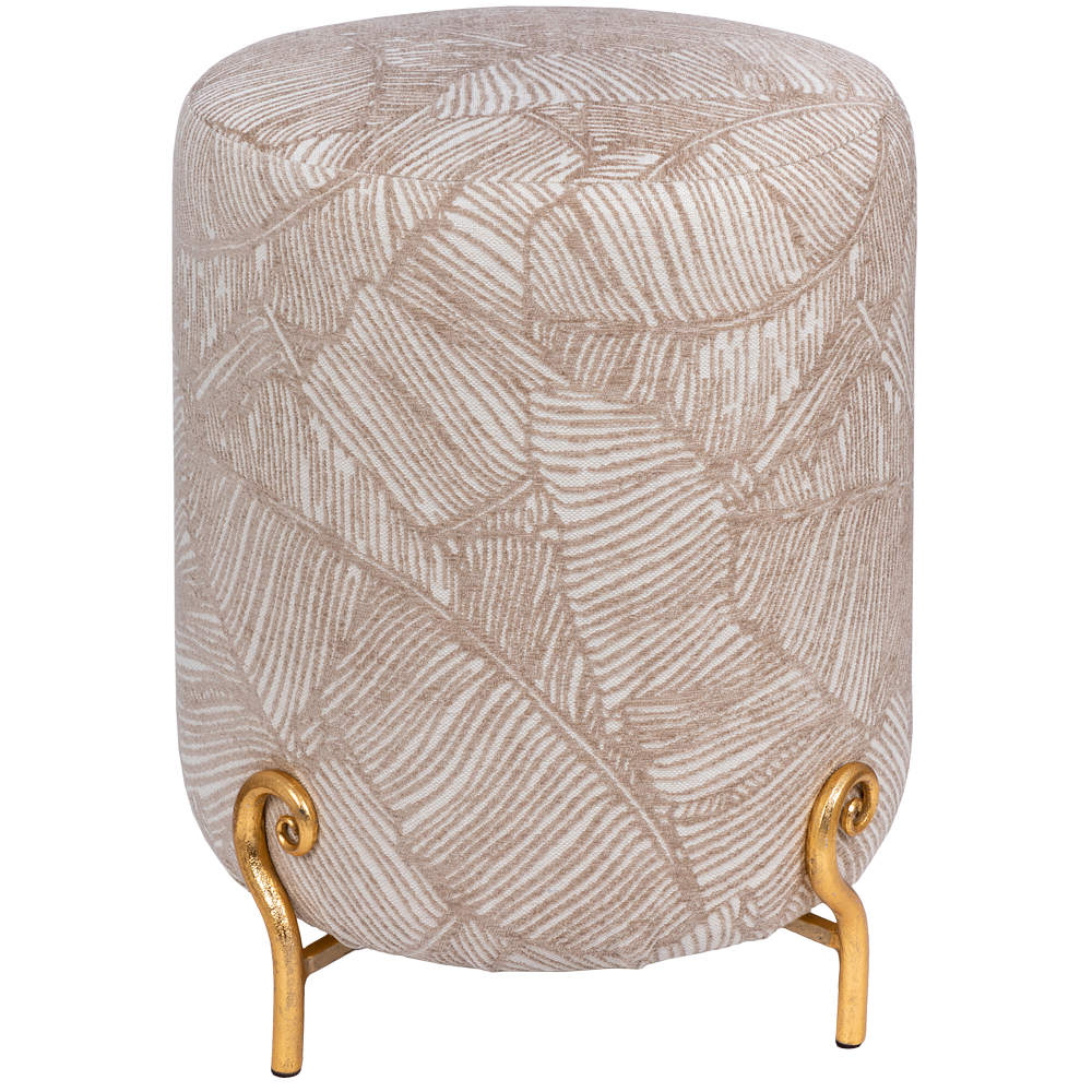 14032 Банкетка Шарман Беж Золото BOGACHO 4627196596221