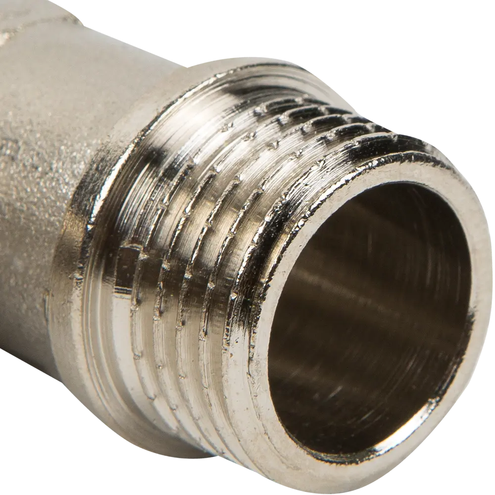 Угол Valtec наружная-наружная резьба 1/2" никелированная латунь VTr.093.N.0004 STLM-2026749 - Вид №2