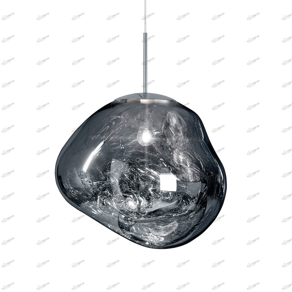 Подвесной светильник Melt silver от Delight Collection 9305P DELIGHT COLLECTION ДИЗАЙНЕРСКИЕ 243808 Серебряный 