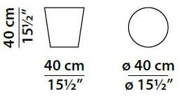 BAXTER Круглый журнальный столик из металла Cairo sun-id-1371727 - Вид №10