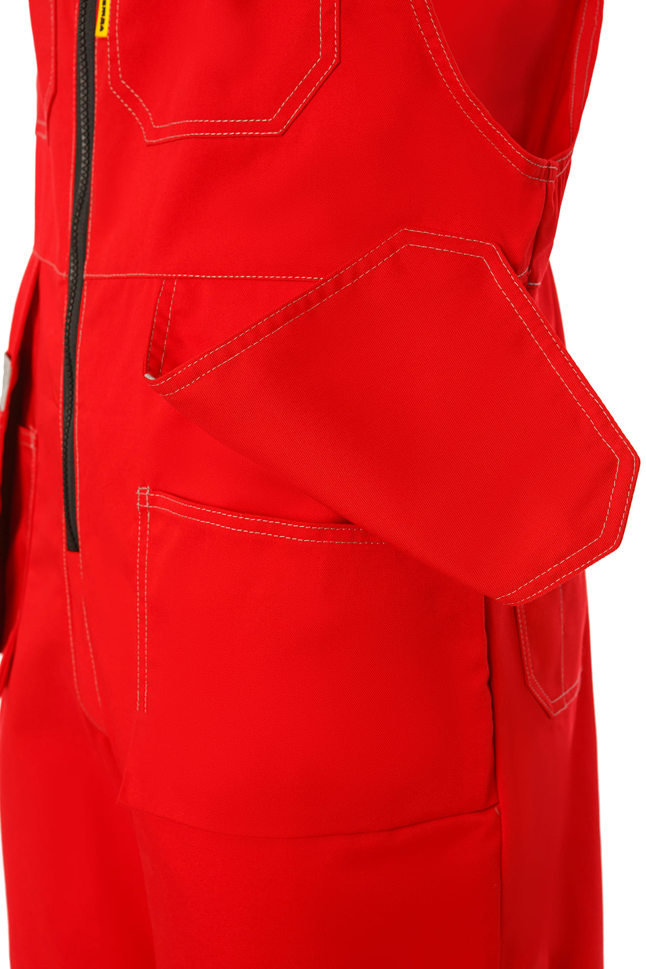 64647 Костюм  NEW 2 красный с серым STATUS  Летняя спецодежда  размер 60-62/182-188  - Вид №9