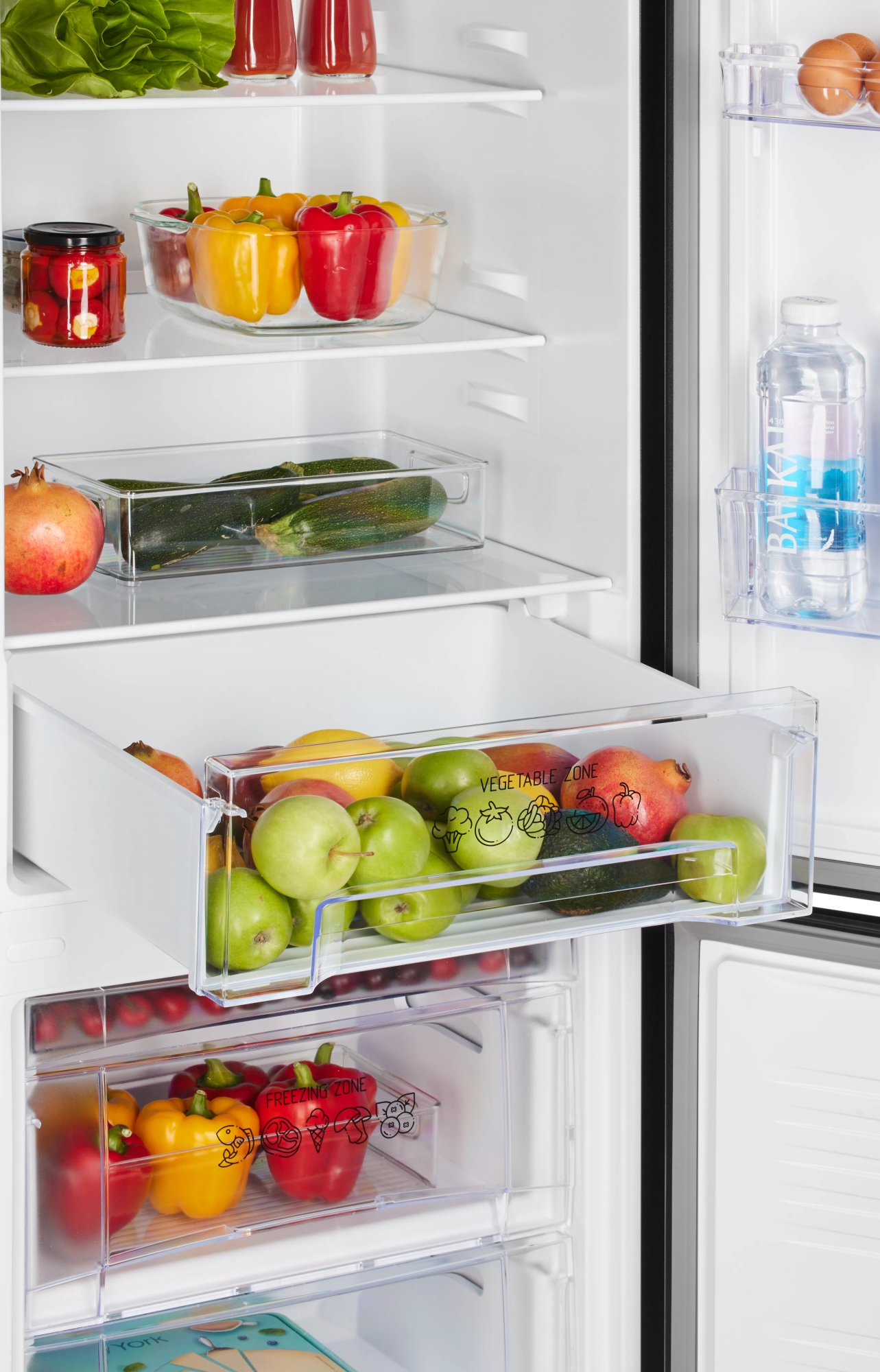 9291905 Холодильник с морозильником   NORD NRB 164NF B черный STDN-0149222 - Вид №4