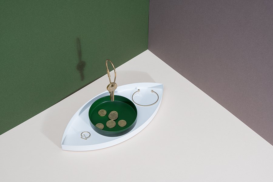 Органайзер для мелочей the eye белый-зеленый DOIY  253249 Зеленый  - Вид №5