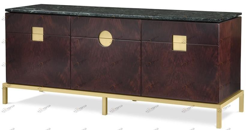 GHIDINI1961 Комод из фанерованной древесины с ящиками Zuan Pr302sb101