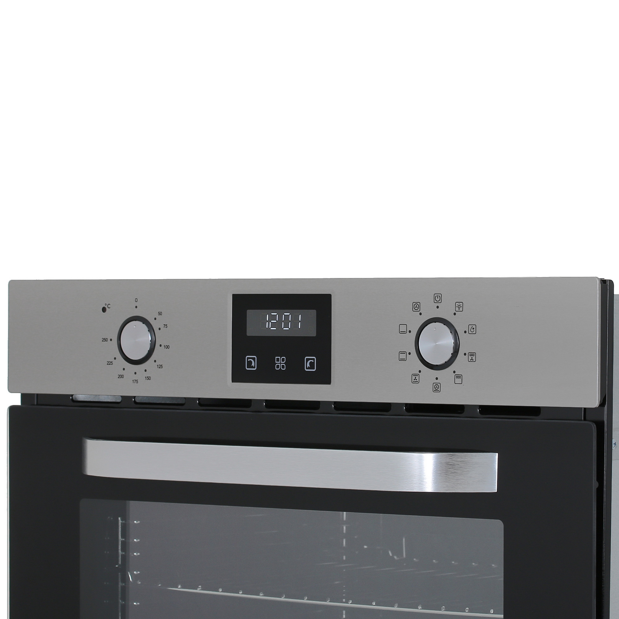 9047523 Электрический духовой шкаф DEXP 1YLO60CDS серебристый STDN-0100894 - Вид №3