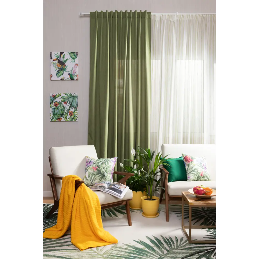 Ковёр Tropic 19434/62, 1.2х1.7 м, цвет зелёный 82167796 STLM-2091269 BALTA  - Вид №6