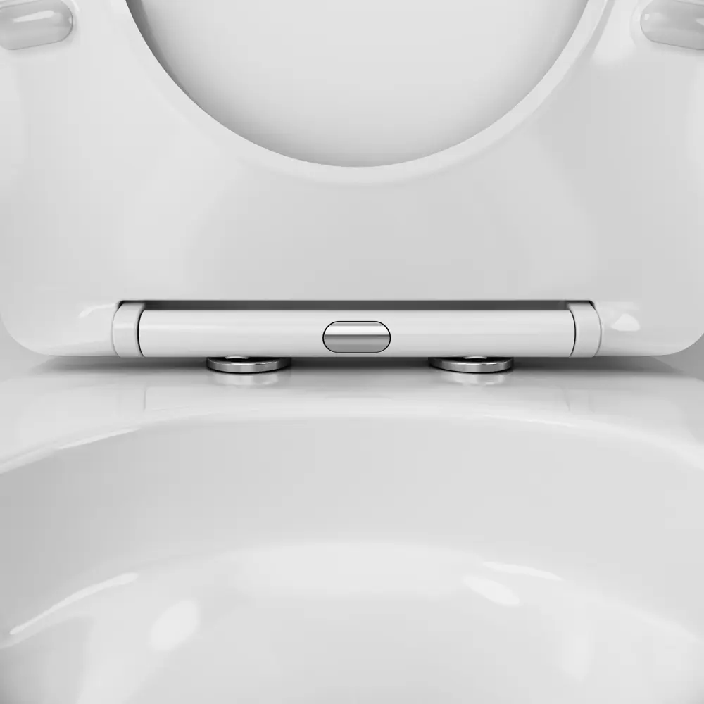 Комплект инсталляция с унитазом AM.PM Fresh IS12LM0151.8B1900 безободковый с микролифтом клавиша цвет хром 89383185 STLM-2023046 - Вид №17