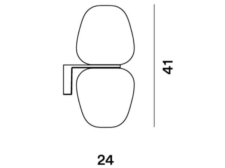 Настенный светильник из дутого стекла Foscarini Rituals ARCH-00108024 - Вид №2