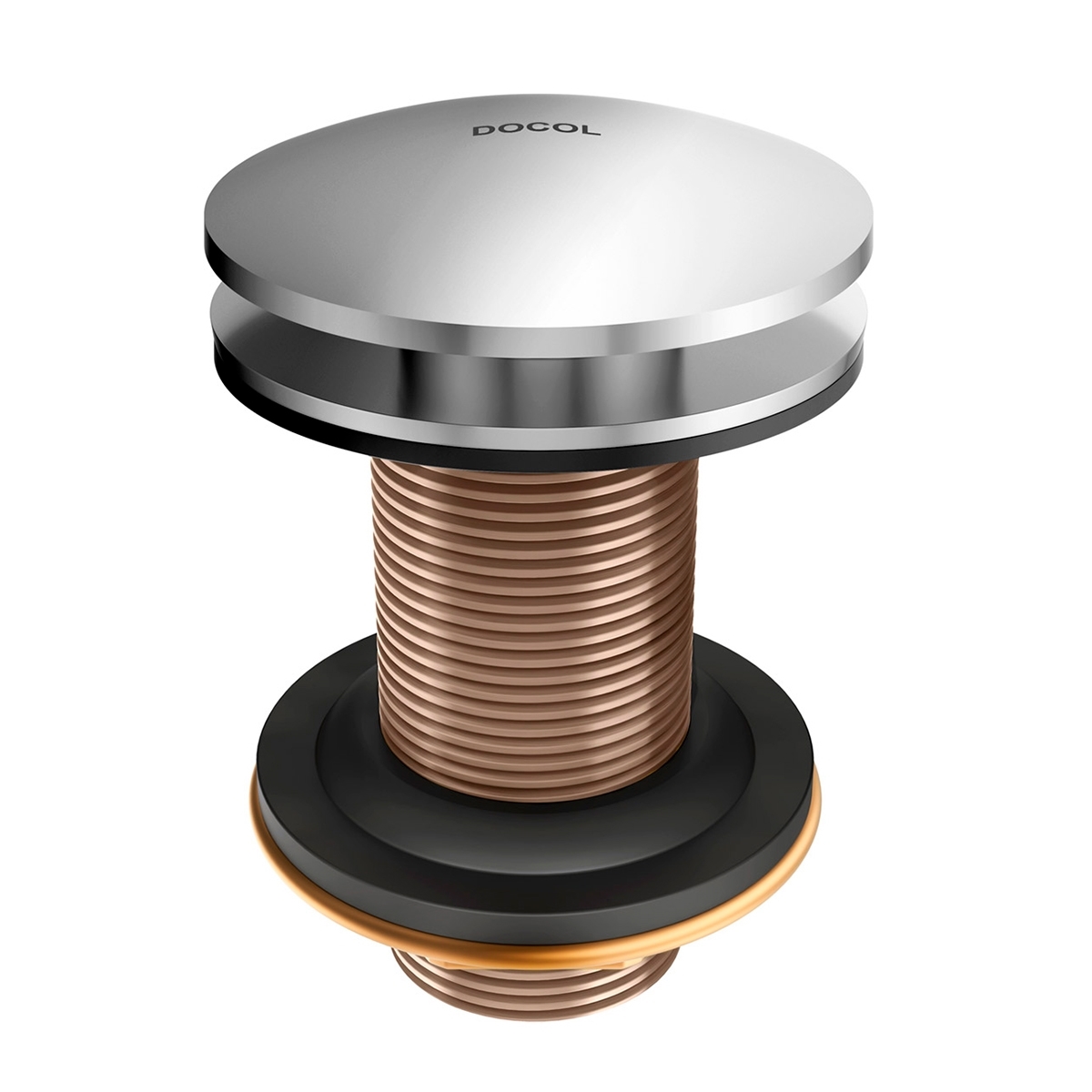 00922406 Click Clack 7/8 полированное золото Docol VÁLVULA DE SAÍDA D'ÁGUA 