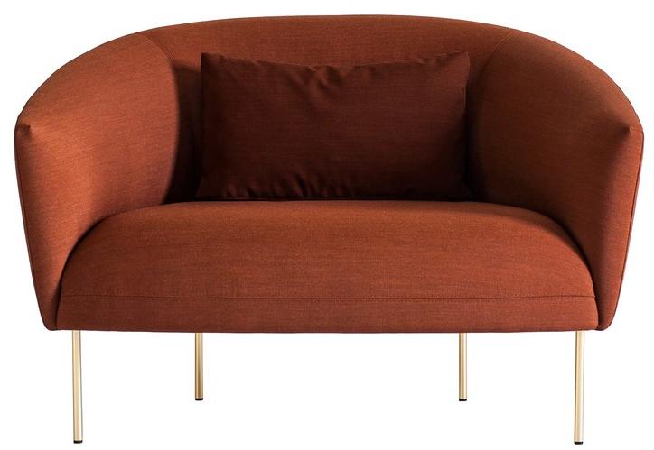 Tacchini Кресло из ткани с подлокотниками Roma sun-id-1382678 - Вид №1