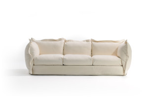 Съемный диван из ткани