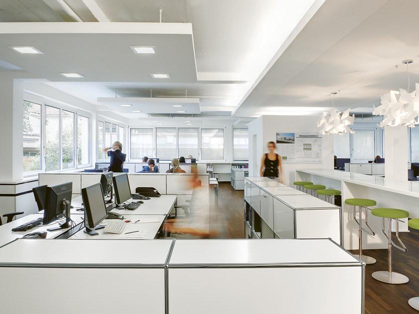 USM Прямоугольный операционный стол из ламината Usm haller table sun-id-1423384 - Вид №4