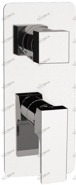 Remer Rubinetterie Смеситель для душа настенный с переключателем Absolute Au-93, au-92