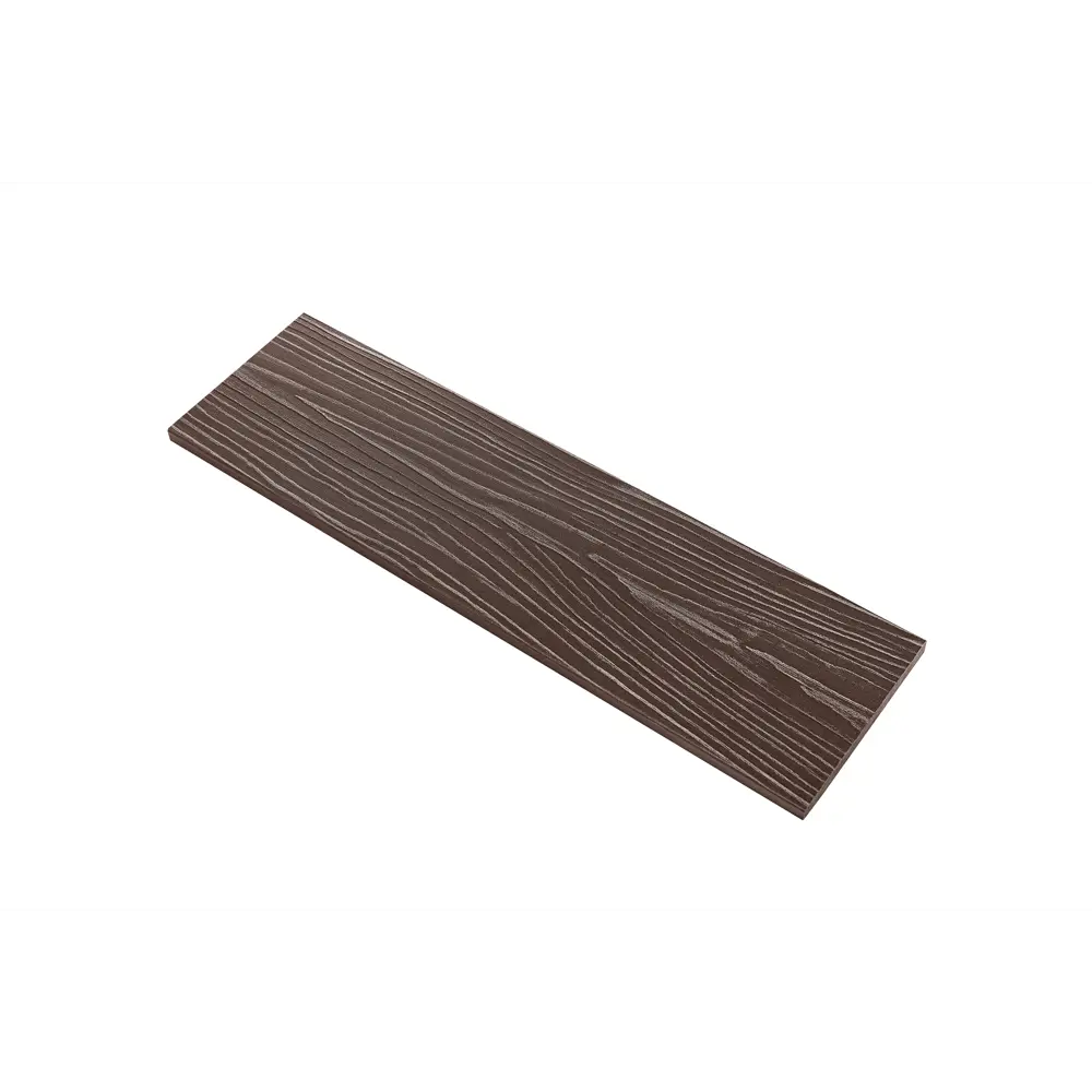 Палубная доска ДПК Unodeck цвет Темный орех 3000x140x12 мм 0.42 м² STLM-2001456 - Вид №1