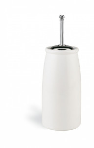 I12a(08-BI) Stil Haus Idra, напольный керамический ёрш, цвет хром