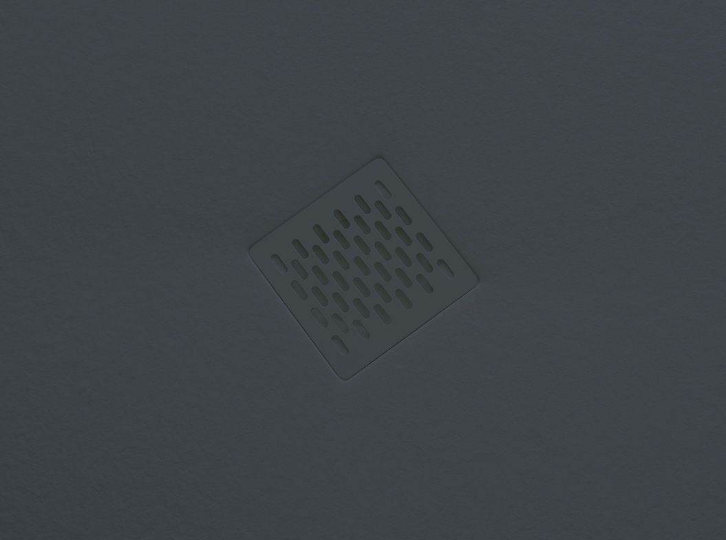 MCBATH Coliseo Stone Nox 160x90 прямоугольный антрацит sun-id-1959682 - Вид №2