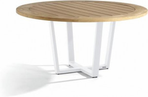MNST1147 Обеденный стол pca white f8 ⌀155см Manutti Fuse