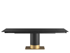 Прямоугольный Хрустальный выдвижной стол