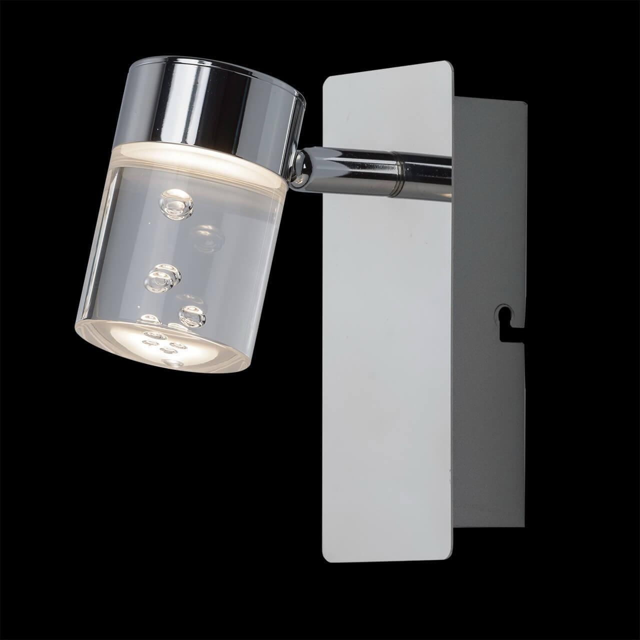 Спот настенный светодиодный хром "Бали" 543020601 DE MARKT БАЛИ 00-3926861 Хром - Вид №1