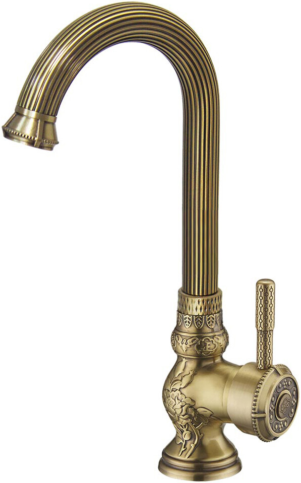 Смеситель ZorG Antic A 202K-BR для кухонной мойки, бронза