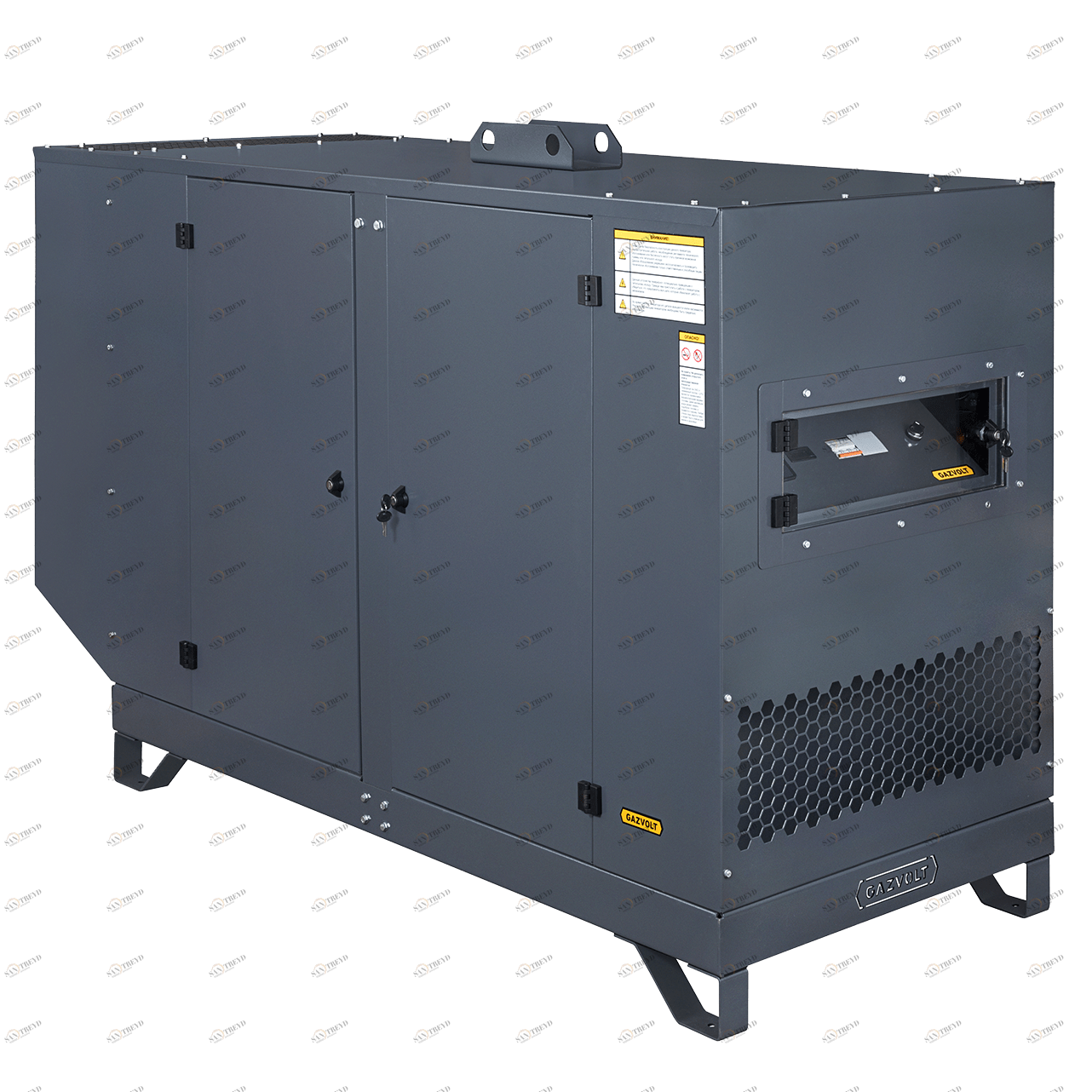 Газовый генератор Gazvolt 80T21 в кожухе с АВР sun-id-1031416