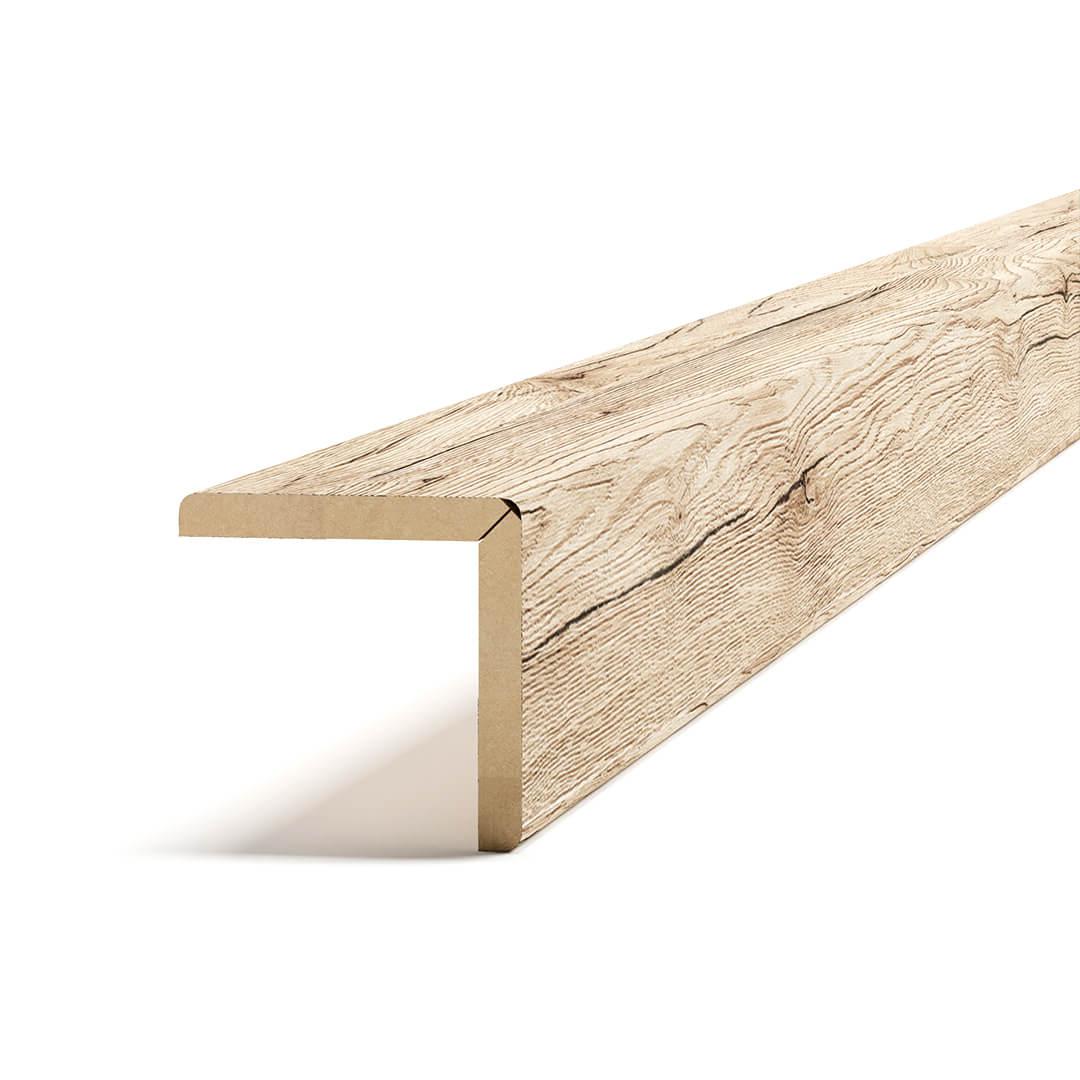 Угол универсальный МДФ STELLA 2700*24*24 Дуб Санремо Бежевый (10) Standart STSR-140