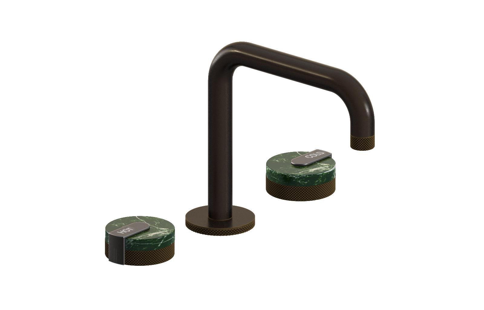 E-11511-R2MG-L1GM-OB Смеситель для умывальника на 3 отвертия GRAFF MOD+