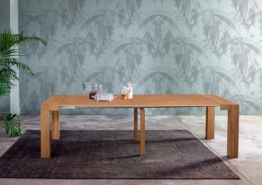 Devina Nais Выдвижная прямоугольная консоль из массива дерева Brooklyn sun-id-1355306 - Вид №2