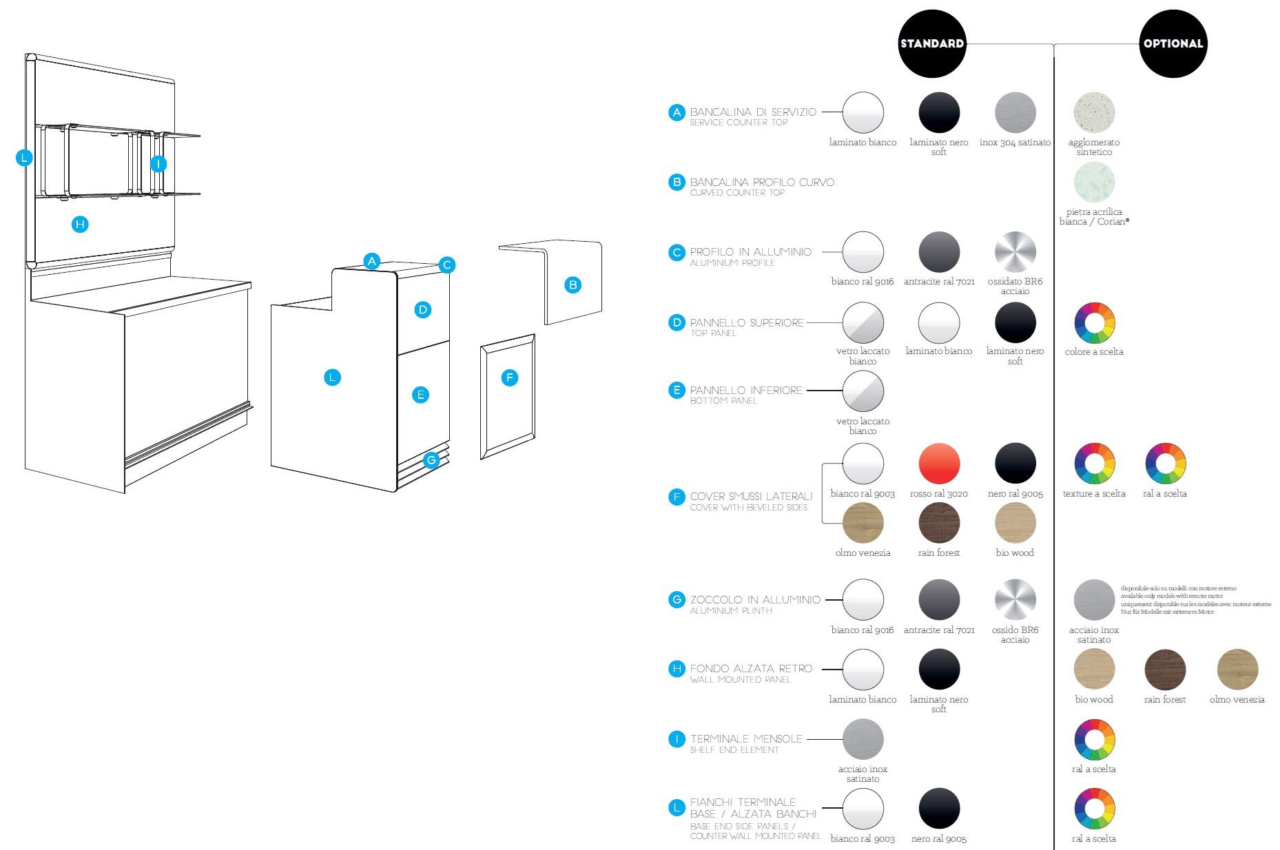 Деревянная барная стойка Frigomeccanica Next ARCH-00102318 - Вид №40