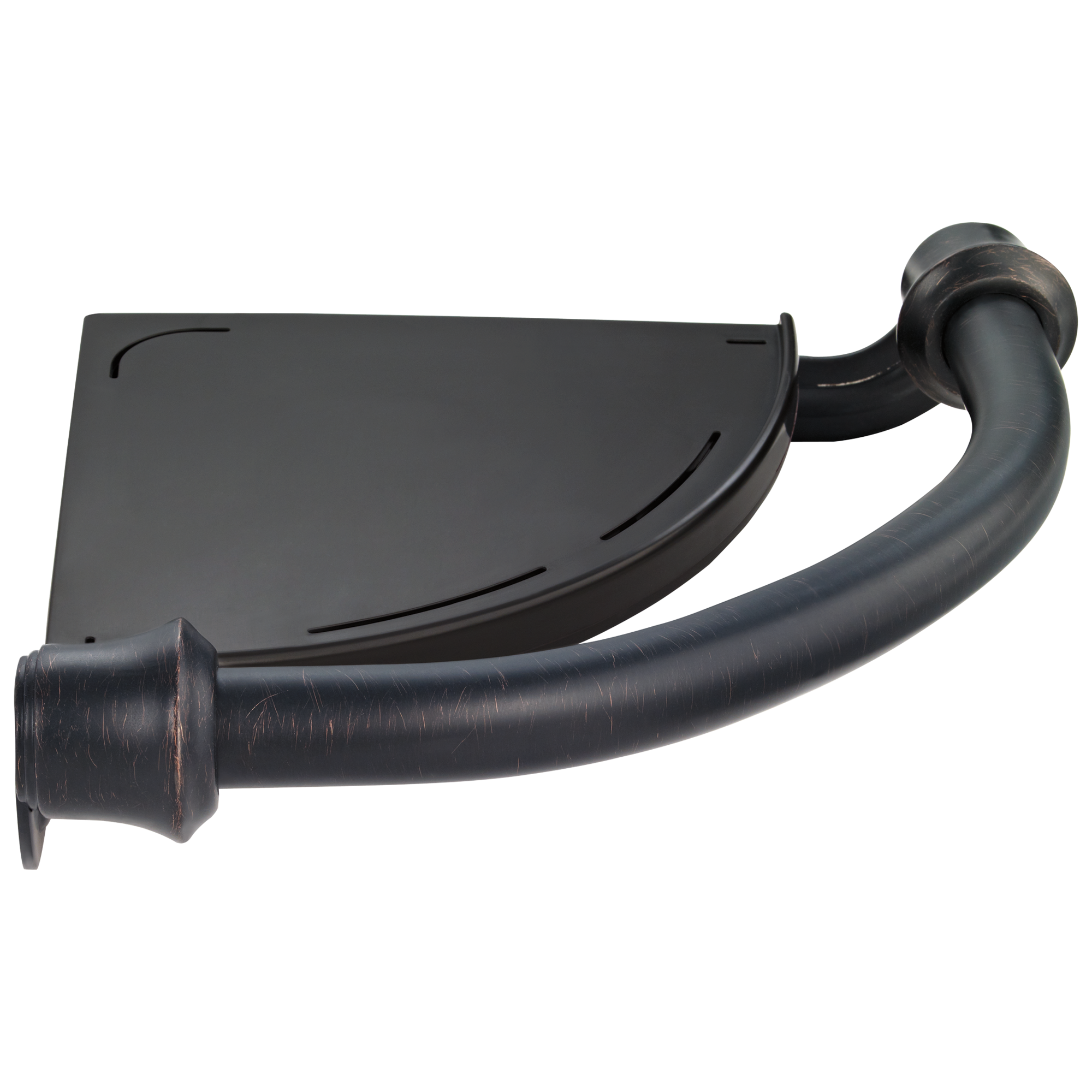 41316-RB Традиционная угловая полка с вспомогательной планкой Delta Faucet Décor Assist Венецианская бронза 