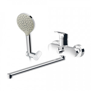 F8095000 смеситель д/ванны/душа излив 320 мм душевой набор хром шт. AM.PM Like