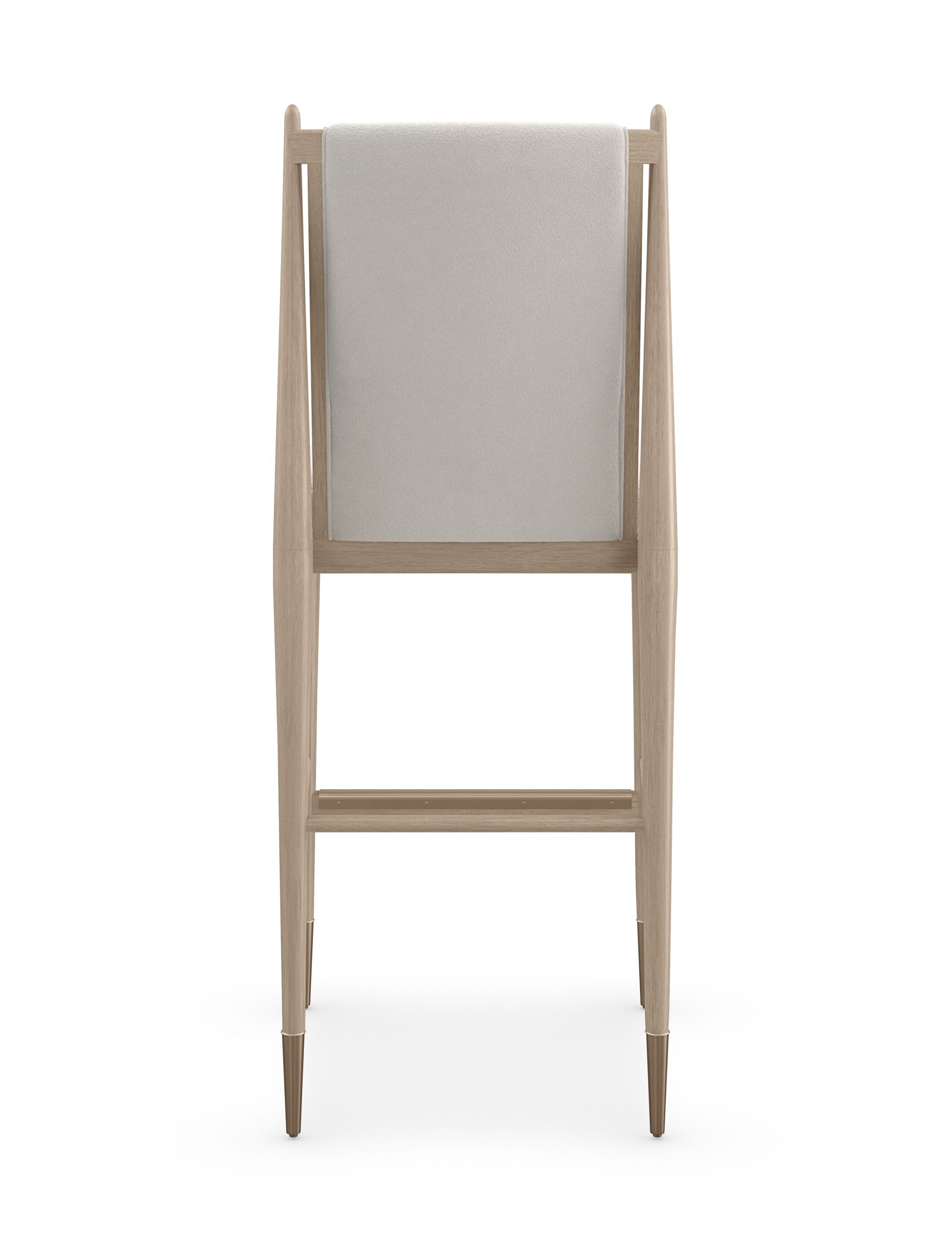 Высокий тканевый стул со спинкой Caracole Unity ARCH-00126354 - Вид №13