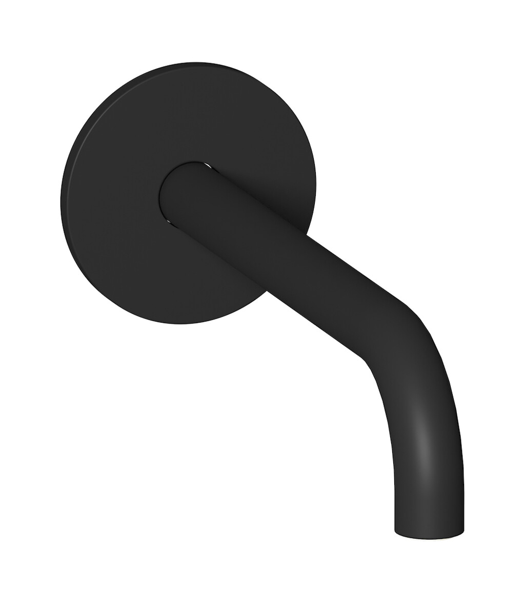 Настенный излив WE ARE IB rx320np_23 Matt Black Reflex