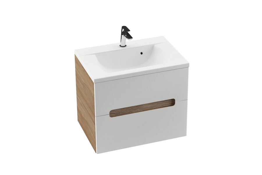 Тумба под умывальник SD 800-L CLASSIC II белая Ravak X000000910 - Вид №2