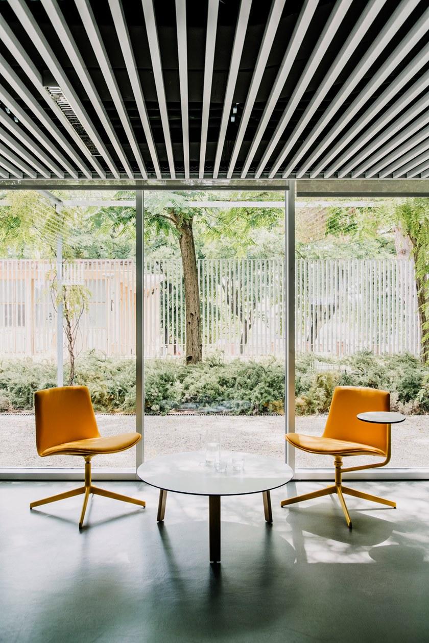 ENEA Круглый деревянный журнальный столик Lts system sun-id-1425201 - Вид №1