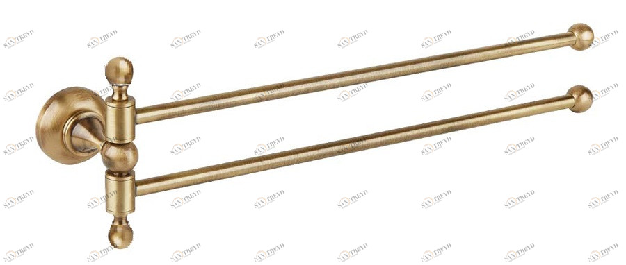 Полотенцедержатель двойной, поворотный CEZARES APHRODITE-TD09-02-M