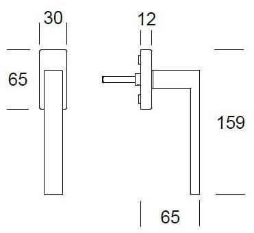 Reguitti Оконная ручка dk на розе Kyoto Aq18dkq1588 - Вид №2
