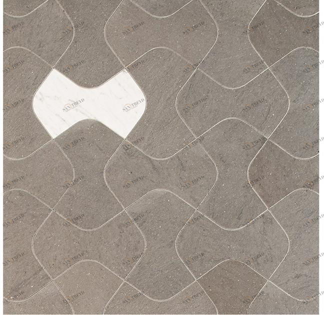 Palazzo Morelli Каррарский и базальтинный мрамор для пола / стен Marmo e pietra sun-id-1431666