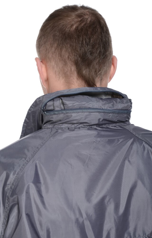 5041802 Плащ Альбатрос влагозащитный ЛАЙТ М серый  Непромокаемая спецодежда  размер L  - Вид №8