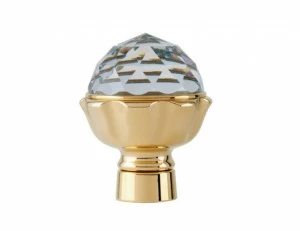 033245.000.50 Ручка для душевой системы с кристаллами сваровски Яркий хром