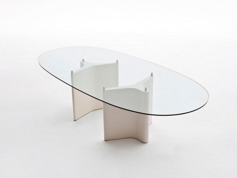 Segis Овальный стол из дерева и стекла sun-id-1490695 - Вид №4