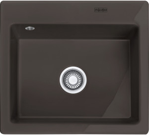 124.0335.850 Best, серия mythos, керамика, мойка mtk 610-58, установка сверху, вентиль-автомат, графит Franke Franke Mythos