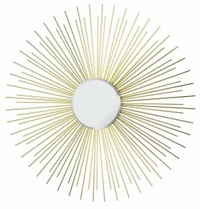 Зеркало-солнце металлическое 49 см золотое Tomas Stern TOMAS STERN ДИЗАЙНЕРСКИЕ 00-3872582 Золото