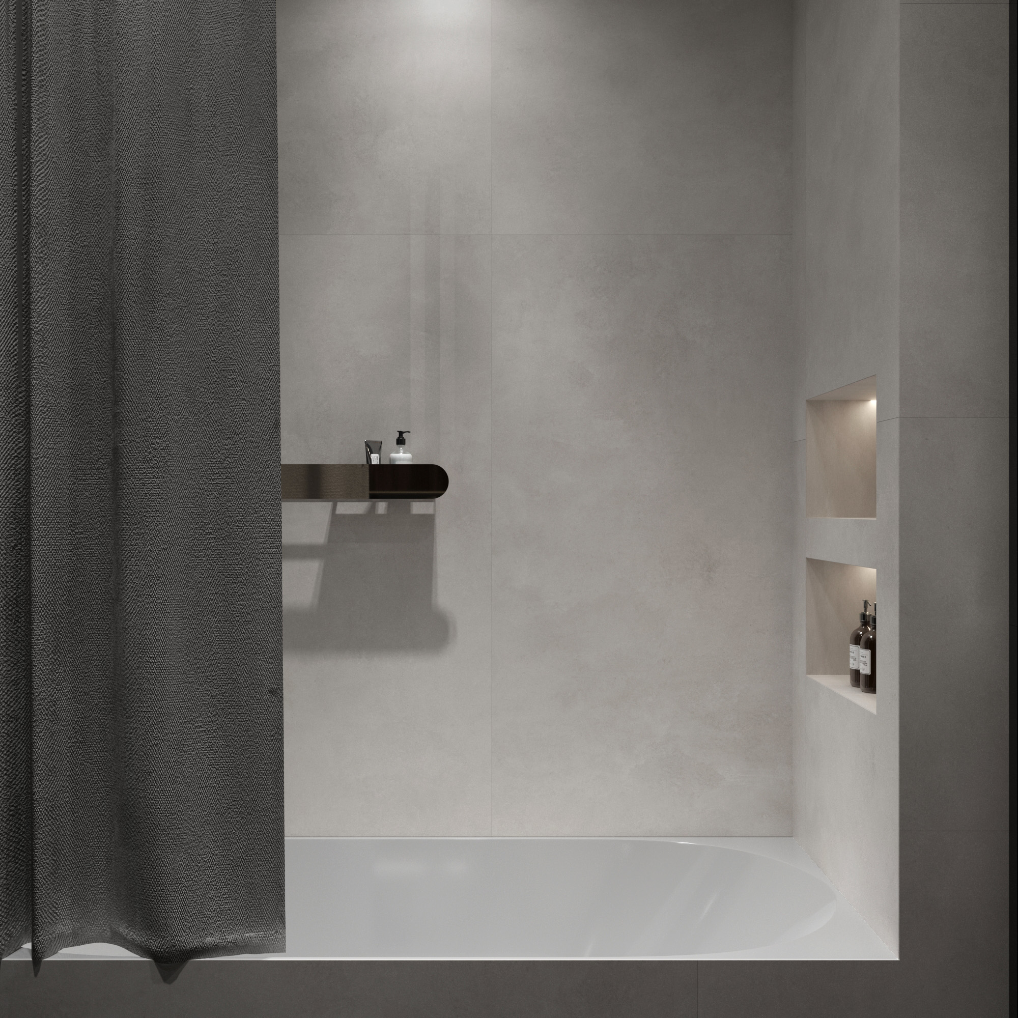 Керамогранит CEMENT SILVER GREY 80х160 Creanza CZ-RT05-B 