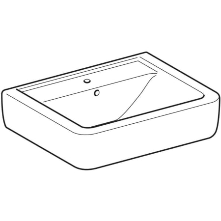 225165000 Накладная раковина Geberit Renova Plan Geberit  - Вид №10