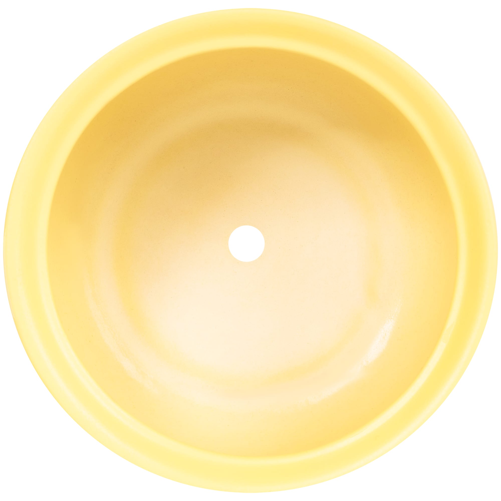 81932577 Горшок цветочный ø19 h19 см v3 л керамика жёлтый Орфей Santreyd - Вид №1