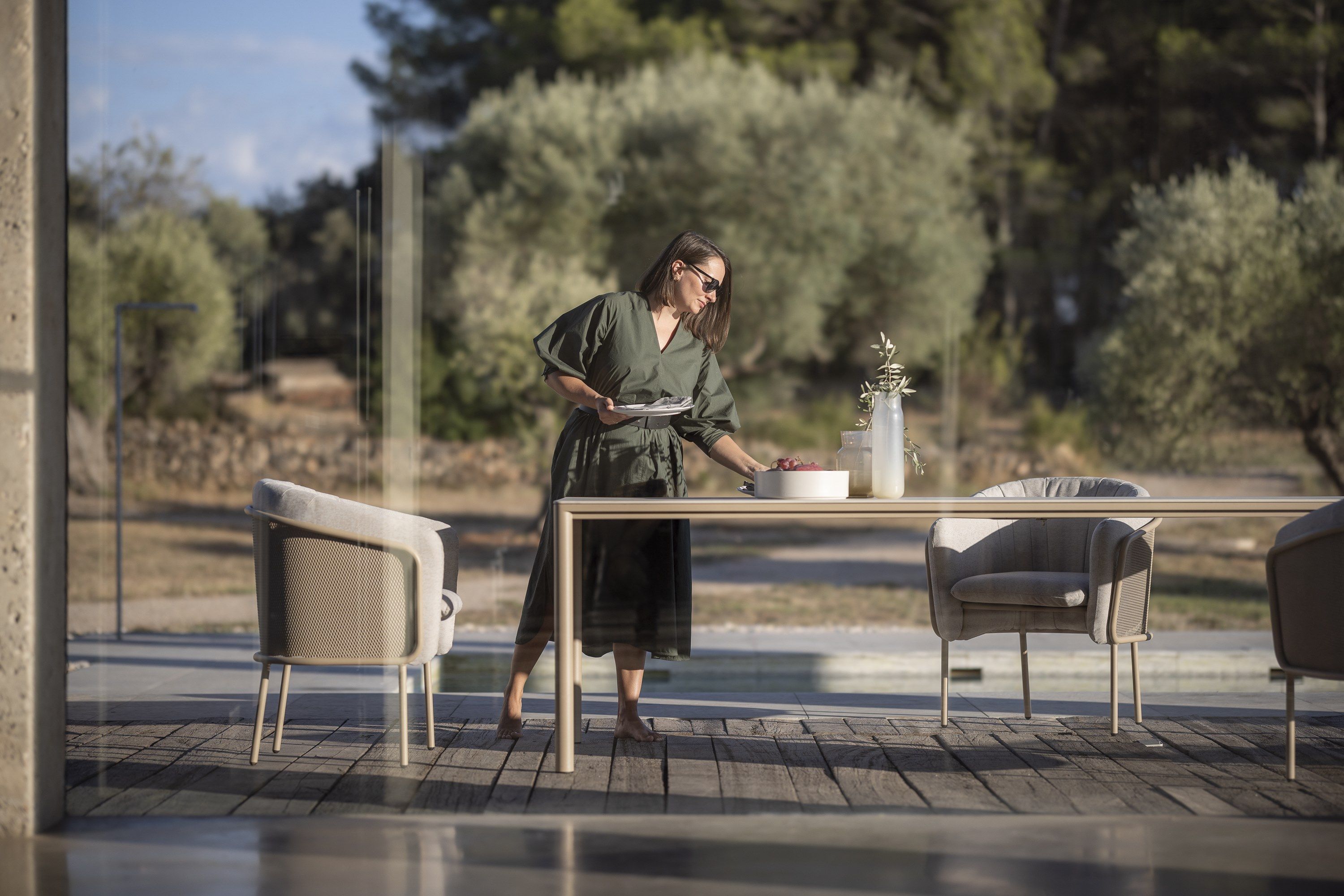 Садовый стул с подлокотниками Todus слайд ARCH-00113264 - Вид №2