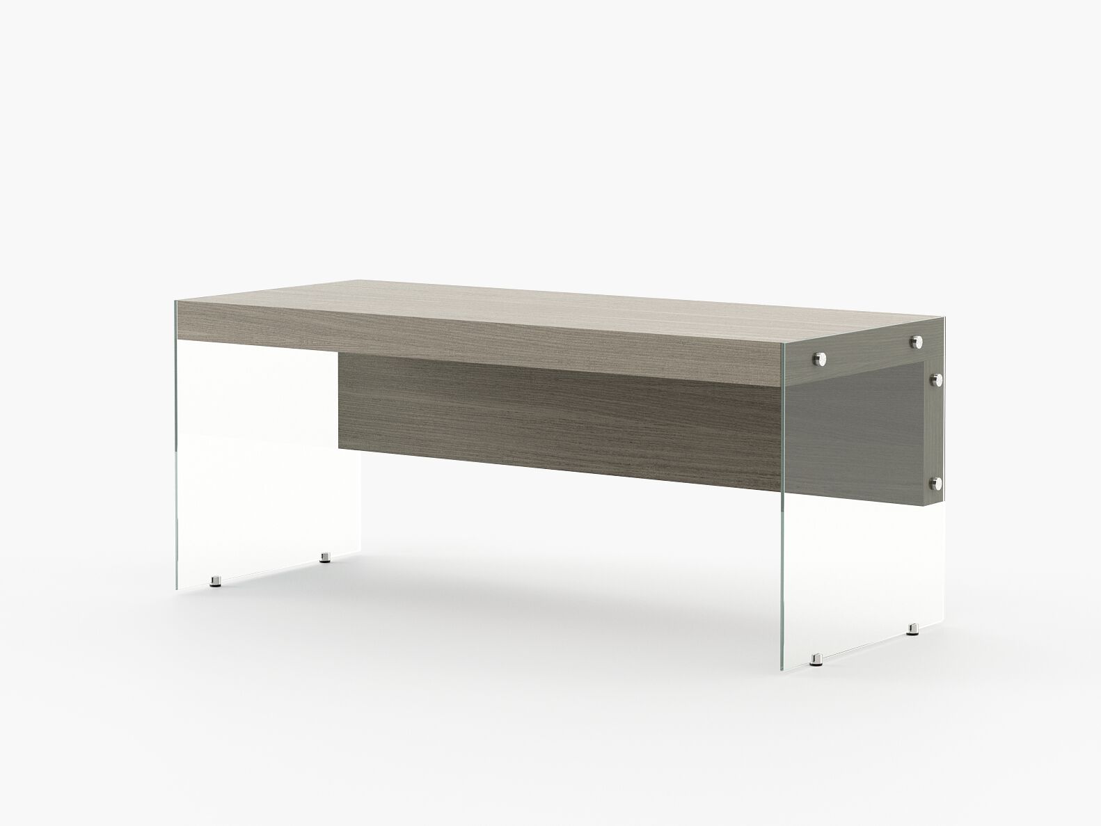 Прямоугольный стол из дерева и стекла Laskasas Essence ARCH-00144173 - Вид №5