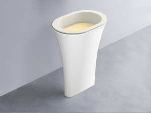 AMLA65-TL+AMPILO-CN+AMCOLO-BL Раковина Amedeo Ovale отдельностоящая cielo Enjoy + Amedeo