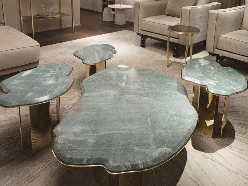 Paolo Castelli Низкий мраморный журнальный столик sun-id-1425294 - Вид №1